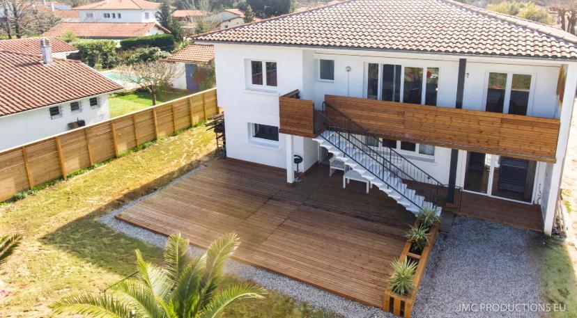 Отель Sewa Surf House 10Min De Capbreton Hossegor Benesse-Maremne Экстерьер фото