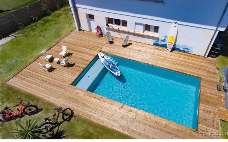 Отель Sewa Surf House 10Min De Capbreton Hossegor Benesse-Maremne Экстерьер фото